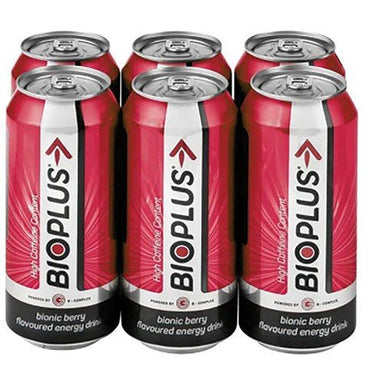 Bioplus Energy Drink Bionic Berry 6 X 440ml - Omninela.co.za