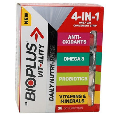 Bioplus Vitamin & Min Daily 4 In 1 Pack 120 - Omninela.co.za