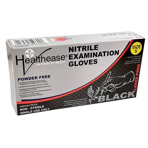 Black Nitrile Surgical Glove - Powder Free (Non - Latex) - Omninela.co.za