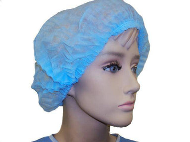 Bouffant - Mop Cap - Regular - Blue - Omninela.co.za