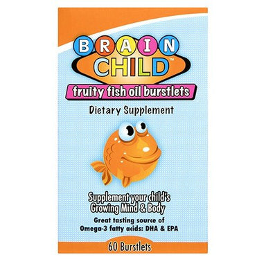 Brain Child - Fruity Fish Oil 60 Burstlets - Omninela.co.za