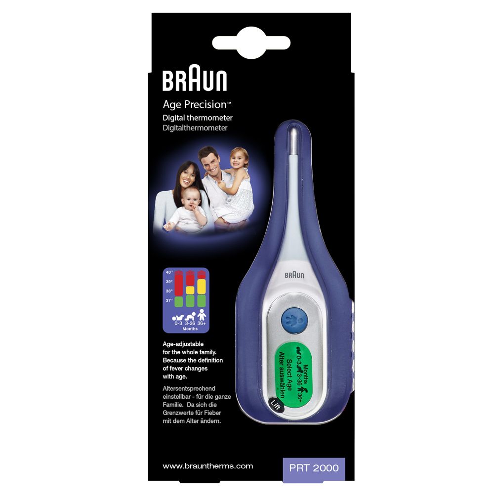 Braun - Digital Thermometer - PRT2000 - Omninela.co.za