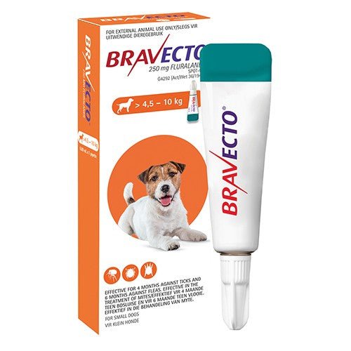 Bravecto Spot - On Dog Small 250 mg - Omninela.co.za