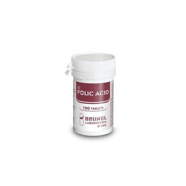 Brunel Folic Acid 0.5 mg 100 Tablets - Omninela.co.za