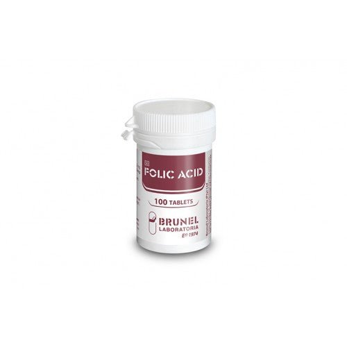 Brunel Folic Acid 0.5 mg 100 Tablets - Omninela.co.za