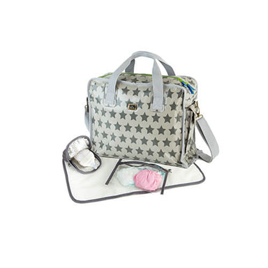 Caboodle Fun & Funky Silver Star - Baby Bag - Omninela.co.za