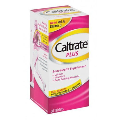 Caltrate Plus 500iu Vitamin D Tablets 60 - Omninela.co.za