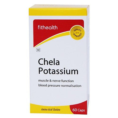 Chela Potassium 60 Tablets Fithealth - Omninela.co.za