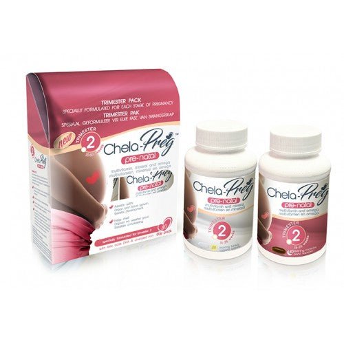 Chela - Preg Trimester 2 Combo 30 Tablets - 60 Caps - Omninela.co.za