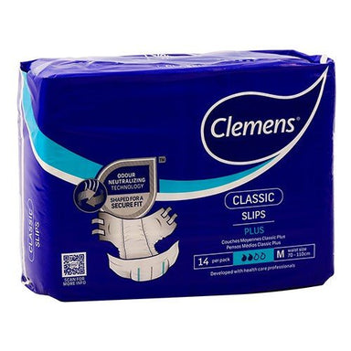 Clemens Plus Eco Medium Adult Nappies 14 - Omninela.co.za