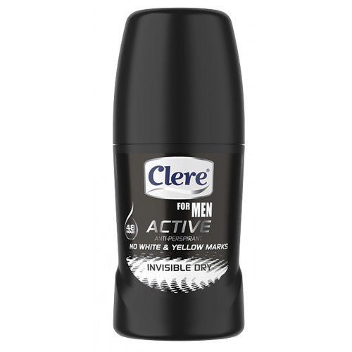 Clere Men Active Roll - On Deo Invis Dry 50ml - Omninela.co.za