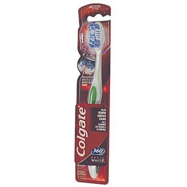 Colgate® 360 Optic White Medium Toothbrush - 1 Pack - Omninela.co.za