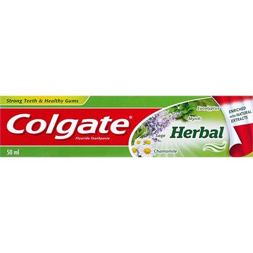 Toothpaste Colgate Circle Colgate Herbal Toothpaste 50ml | Omninela Medical — Omninela.co.za