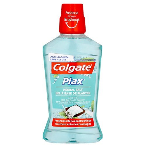 Colgate Plax Mouthwash Herbal Salt - Alcohol Free - 500ml - Omninela.co.za