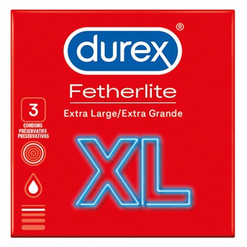 Condom Durex Fetherlite Xtra Large 3 - Omninela.co.za