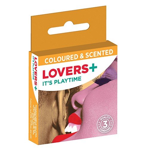 Condom Lovers Plus Colour & Scent 3 - Omninela.co.za