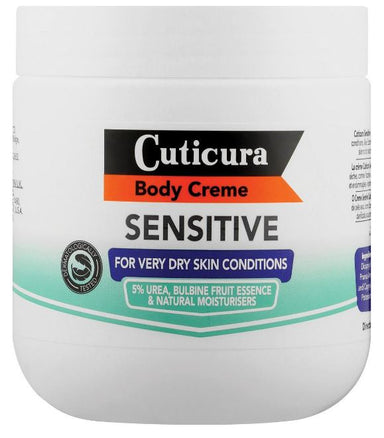 Cuticura Sensitive, Very Dry Skin Conditions 450ml - Omninela.co.za