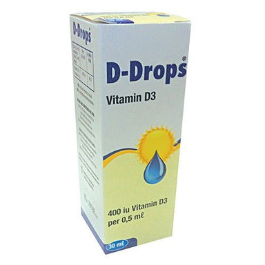 D - Drops Liquid Vitamin D 60 Doses 500iu - 0.5ml - Omninela.co.za