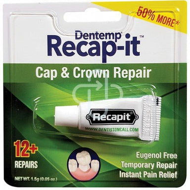 Dentemp Recap - it Cap and Crown Repair 1 Pack - Omninela.co.za