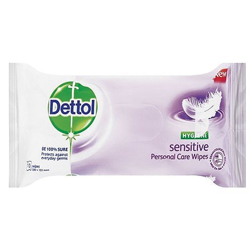 Dettol Hygiene Wipes Sensitive 10 Pack - Omninela.co.za