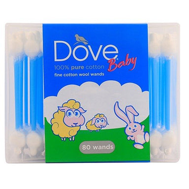 Dove Baby Cotton Wool Wands - 80 - Omninela.co.za