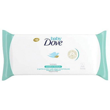 Dove Baby Wipes Sensitive - 50 Pack - Omninela.co.za