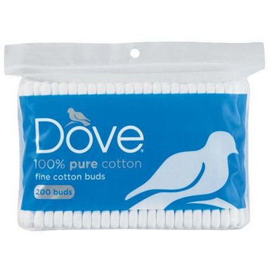 Dove Cotton Buds In Bag 200 Pack - Omninela.co.za