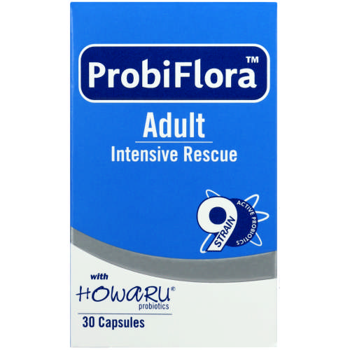 ProbiFlora - Adult Intensive Rescue 9 Strain Probiotic 30 VegeCaps