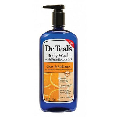 Dr. Teal's Glow & Radiance with Vitamin C & Citrus Essential Oils Body Wash 710ml - Omninela.co.za