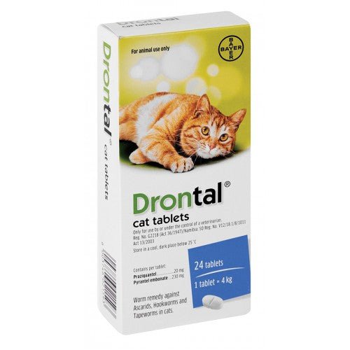 Drontal Cat 24 Tablets - Omninela.co.za