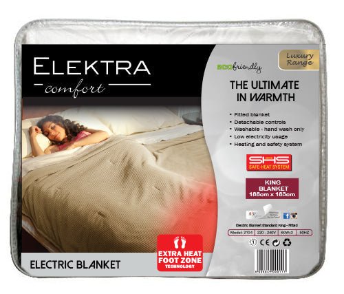 Electric Blanket - Standard Fitted - Elektra - Omninela.co.za