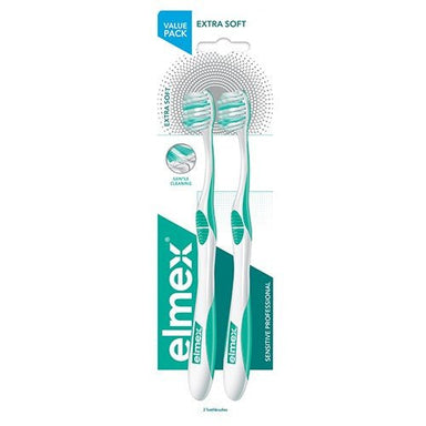 Elmex Sensitive Professional Manual Toothbrush - Adult - 2 Pack - Omninela.co.za