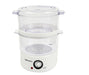 Emtronics 2 Tier Healthy Cooking Food Meat Vegetable Steamer 4 Litre Timer - Omninela.co.za