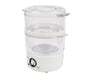 Emtronics 2 Tier Healthy Cooking Food Meat Vegetable Steamer 4 Litre Timer - Omninela.co.za