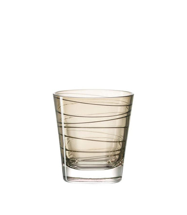 leonardo-drinking-glass-tumbler-chestnut-brown-vario-6-piece