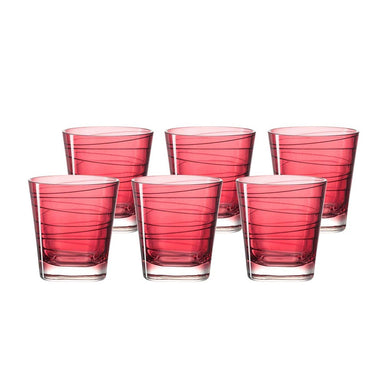 leonardo-drinking-glass-tumbler-ruby-red-vario-6-piece