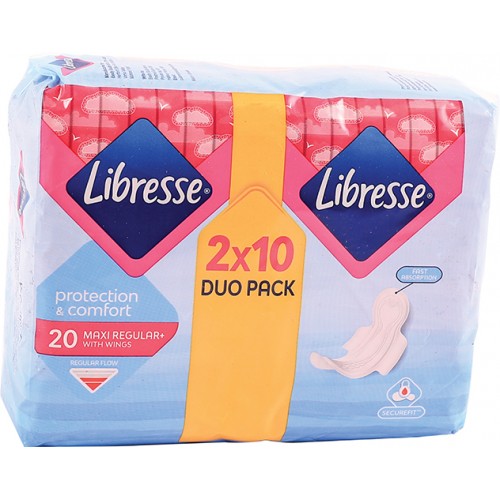 Libresse Maxi Cotton Feel Normal 20 | Omninela Medical — Omninela.co.za