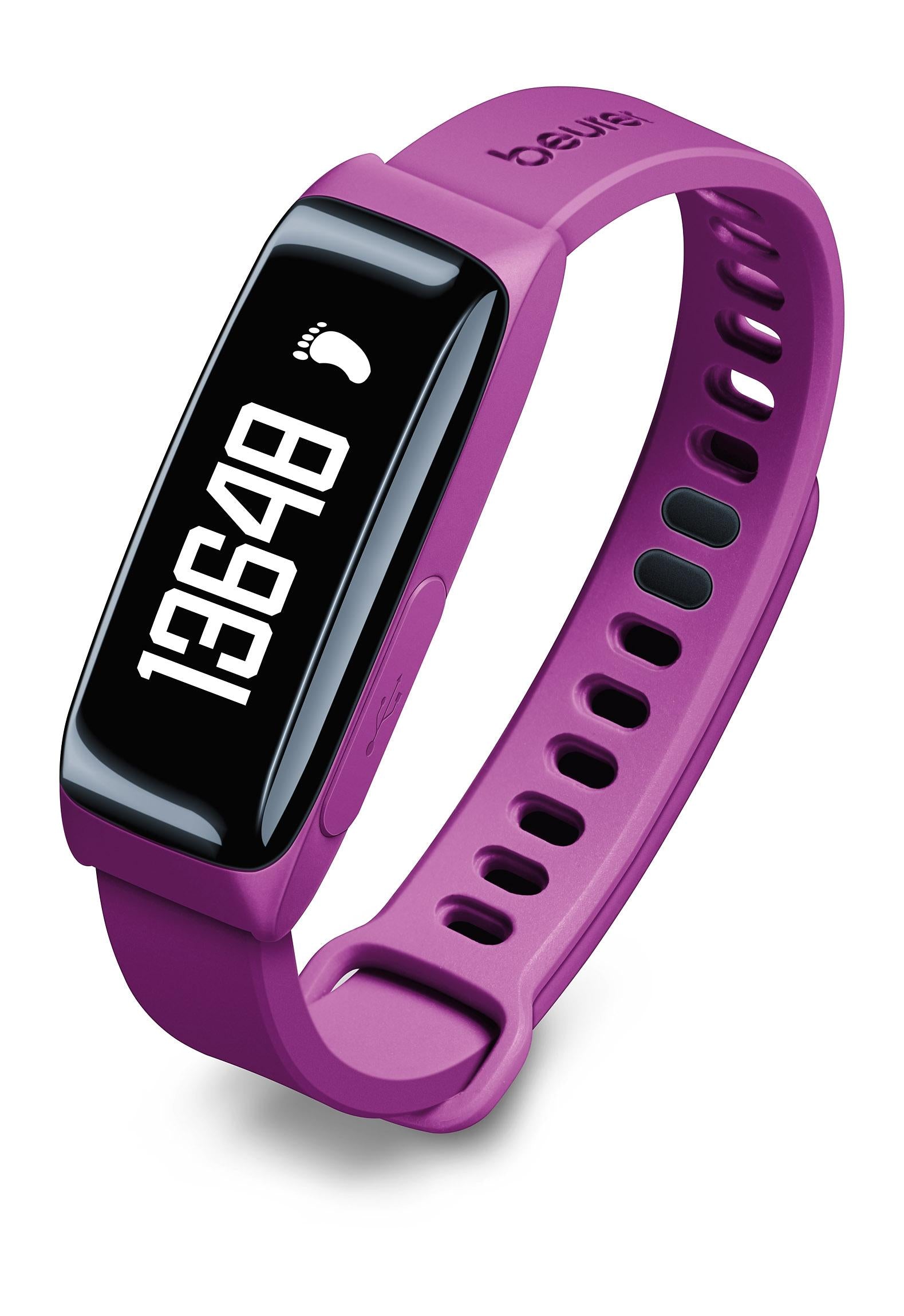 Wrist Fitness Tracker AS 81 BodyShape Purple + App Beurer - Omninela Medical