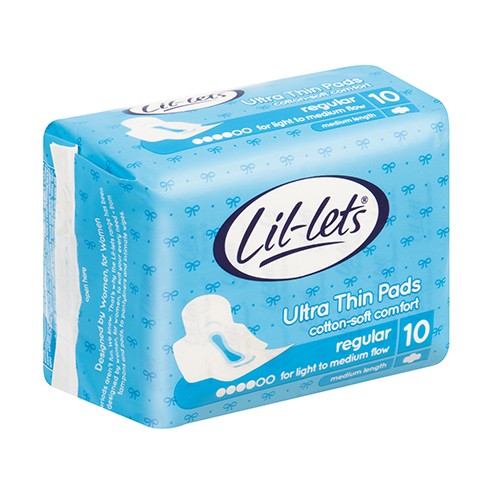 Lil-Lets Ultra Regular Ular 10 Unscented I Omninela Medical