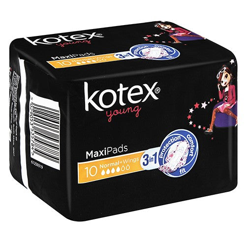 Kotex Maxi Young+Wings 10 I Omninela Medical