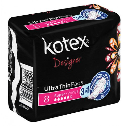 Kotex Ultra Super Plus Wings 8 Designer I Omninela Medical