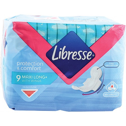 Libresse Maxi Cotton Feel Super 9 I Omninela Medical