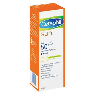 Cetaphil Sun Lotionn Spf50+200 ml   I Omninela Medical