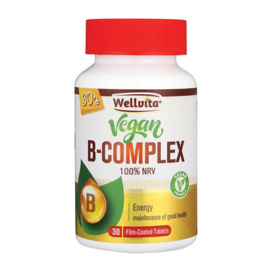 wellvita-vegan-b-complex-30-tablets