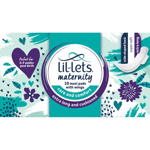 Lil-Lets Maternity Pad Unscen x Long 10 I Omninela Medical