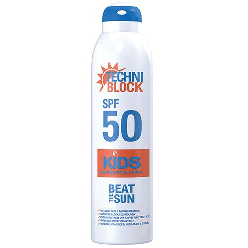 Techniblock Spf50 Kids Spray 300 ml   I Omninela Medical