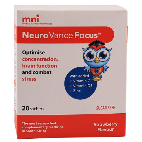 Neurovance Focus Sachet 20 I Omninela Medical — Omninela.co.za