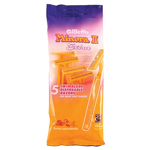 Razor Gillette Minora Ii Dispo Bag 5 | Omninela Medical — Omninela.co.za