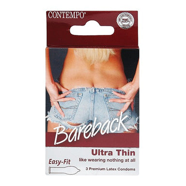 Condom Contempo Bareback Ultra Thin 3 I Omninela Medical