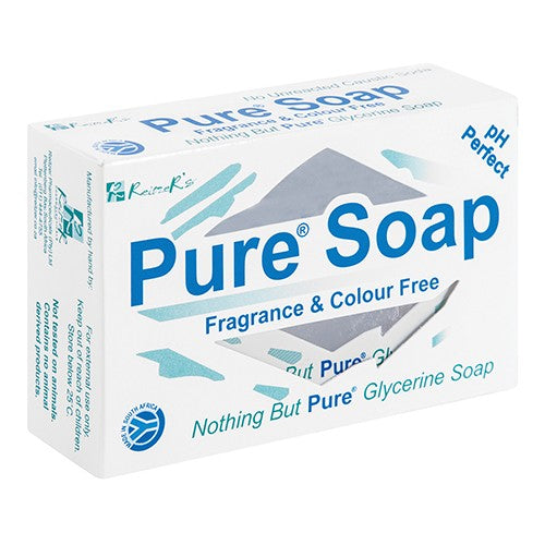 Pure Soap Fragrance & Colour Free Glycerine Soap 150g